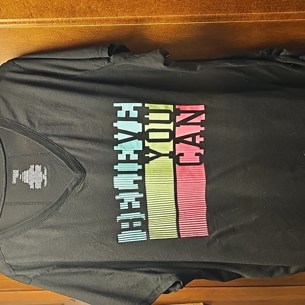 4xl tshirt danskin black 26/28